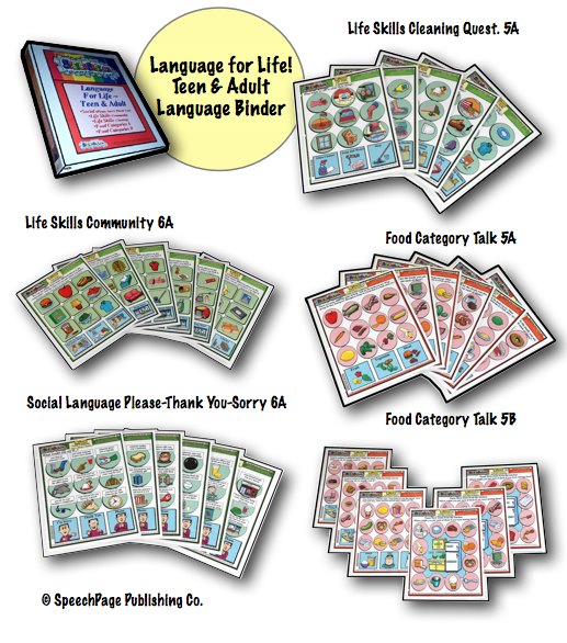 TEEN & ADULT LANGUAGE BINDER 29A